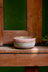 70s ceramics: dessert bowl, glaze