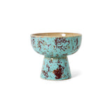 70s ceramics: tapas bowl on base S, patina