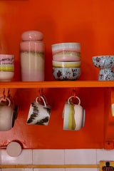 70s ceramics: tea cup, glint