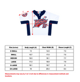 Baby Baseball Jersey - White