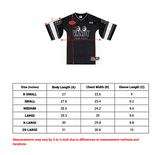 Eye Logo Football Jersey - Black