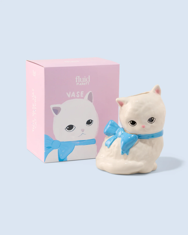 FLUID MARKET Vase Cat