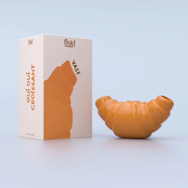 FLUID MARKET Vase Croissant