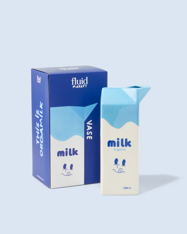 FLUID MARKET Vase Milk