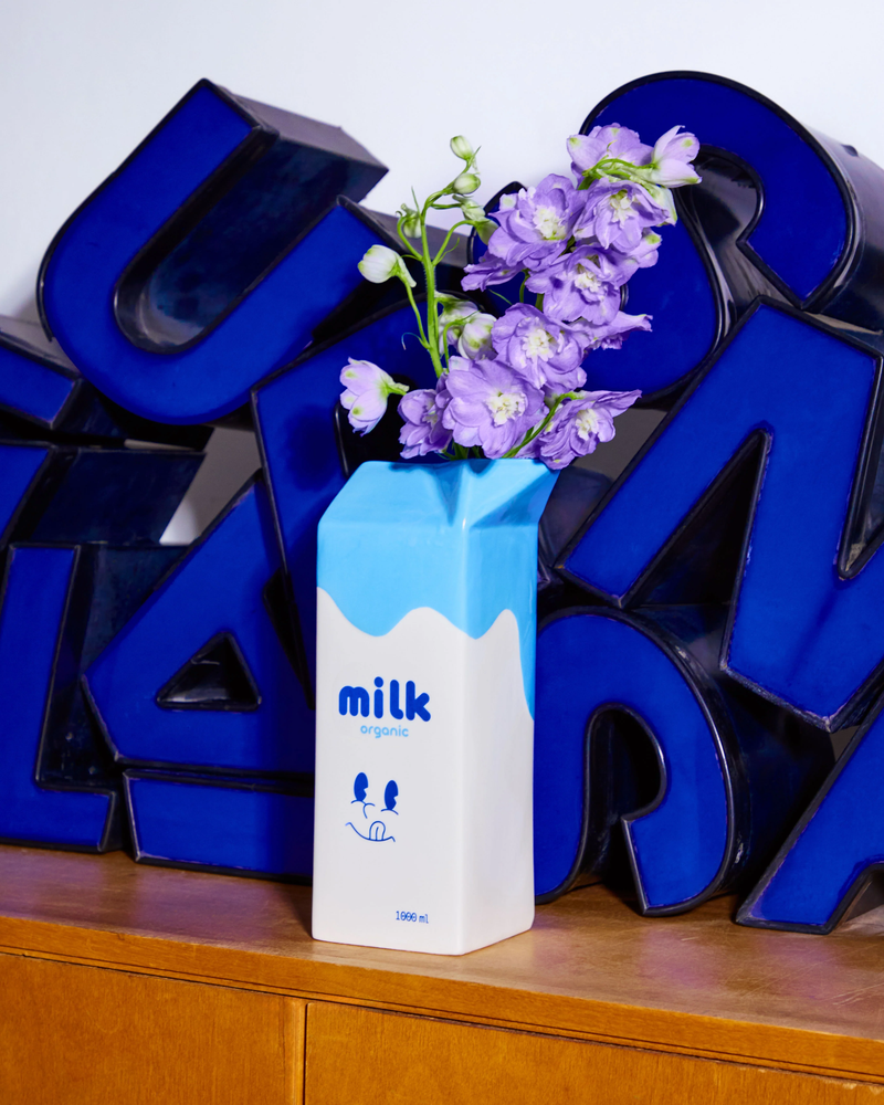 FLUID MARKET Vase Milk