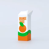 FLUID MARKET VASE ORANGE JUICE