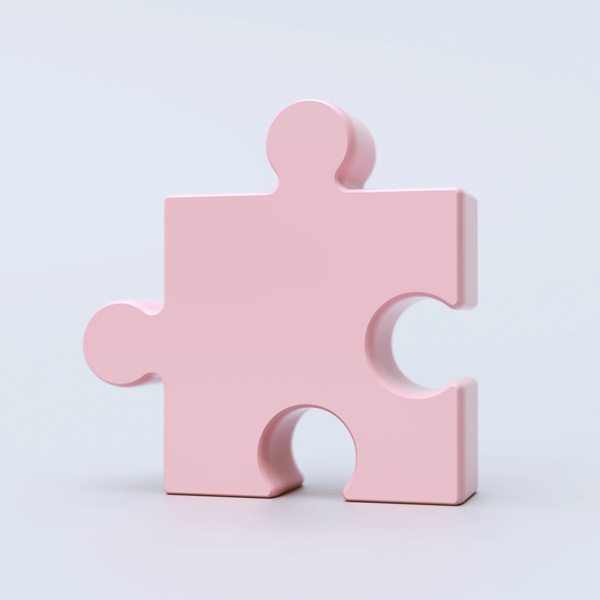 FLUID MARKET VASE PUZZLE PINK