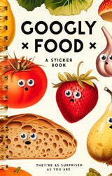 Googly Food Sticker Book
