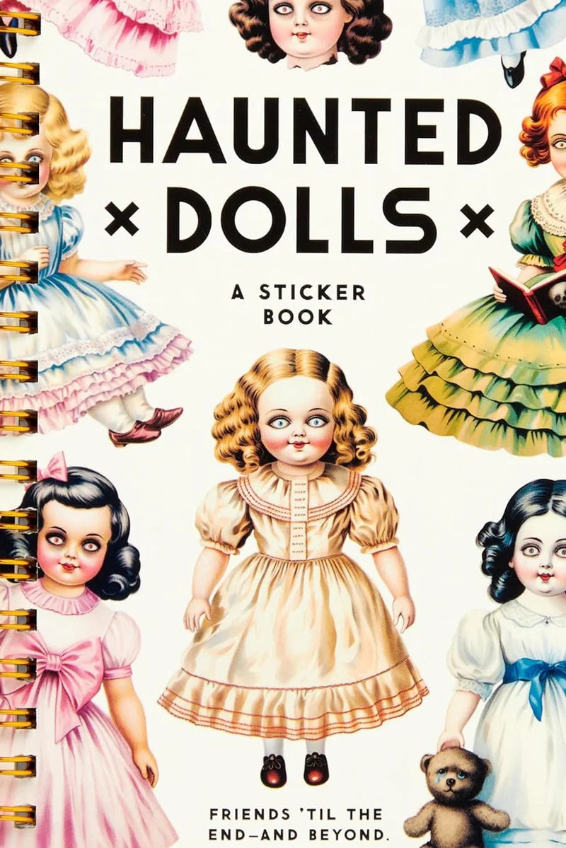 Haunted Dolls Sticker Book