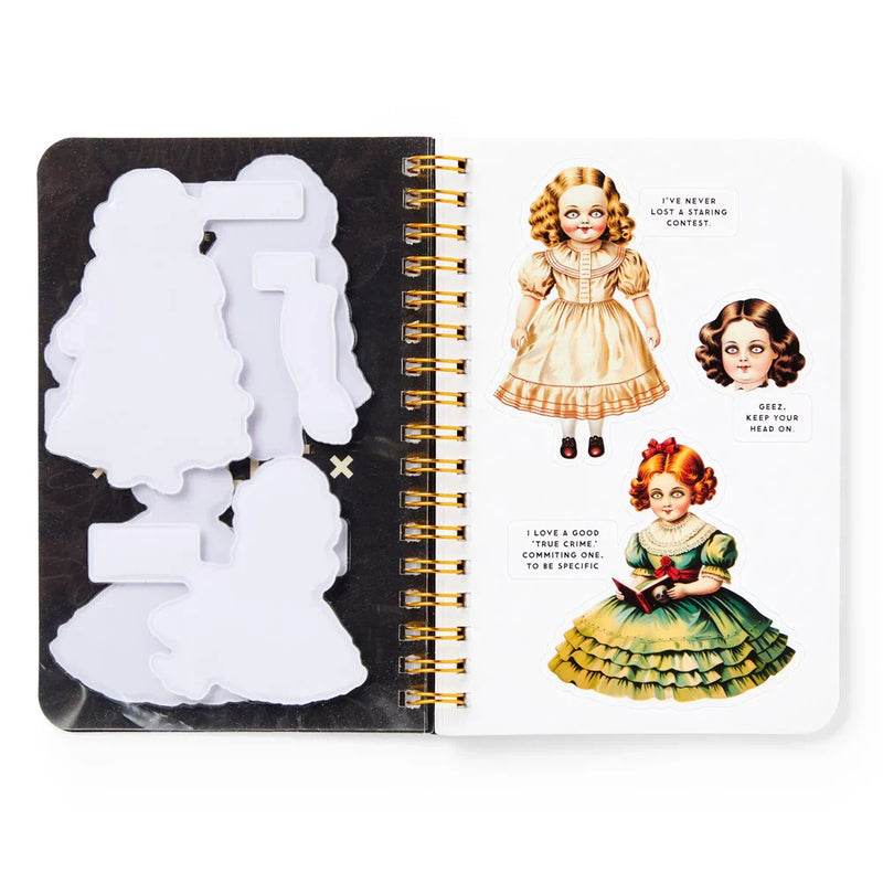 Haunted Dolls Sticker Book