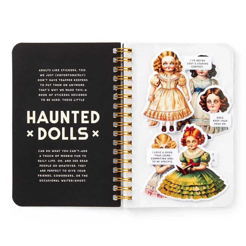 Haunted Dolls Sticker Book