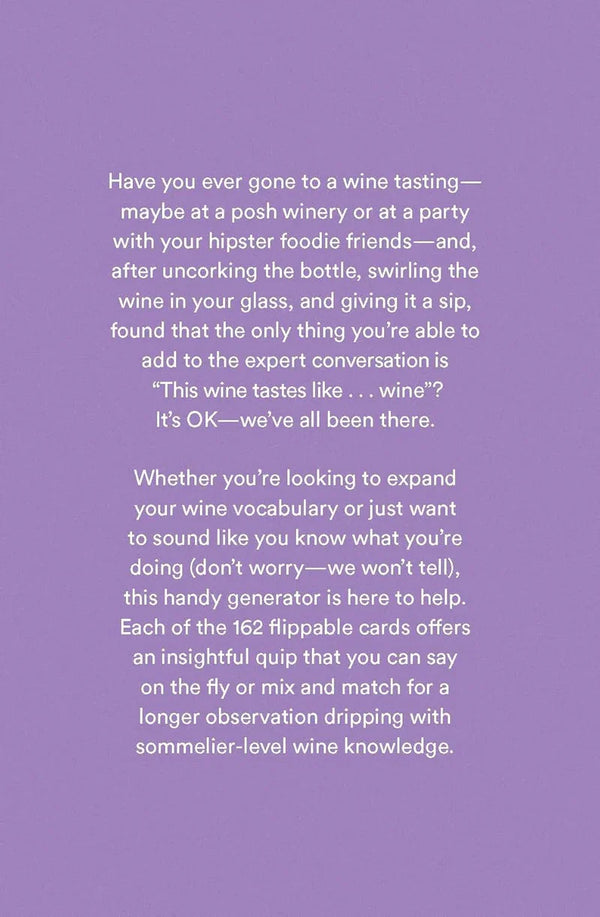 Wine Convo Generator