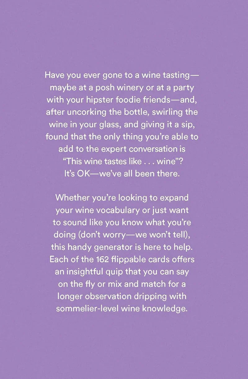 Wine Convo Generator