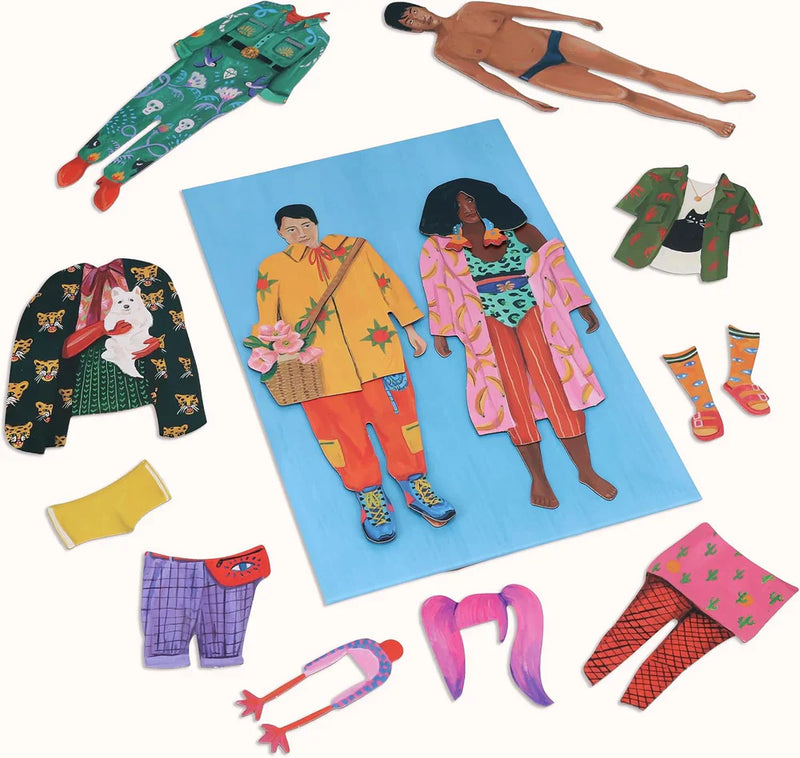 Fearless Fashion Magnetic Dolls