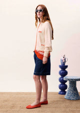 ABYSSAL BERMUDA - BLUE JEAN