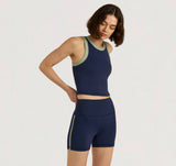 ACTIVE FLOW BIKE SHORTS - NIGHT SKY