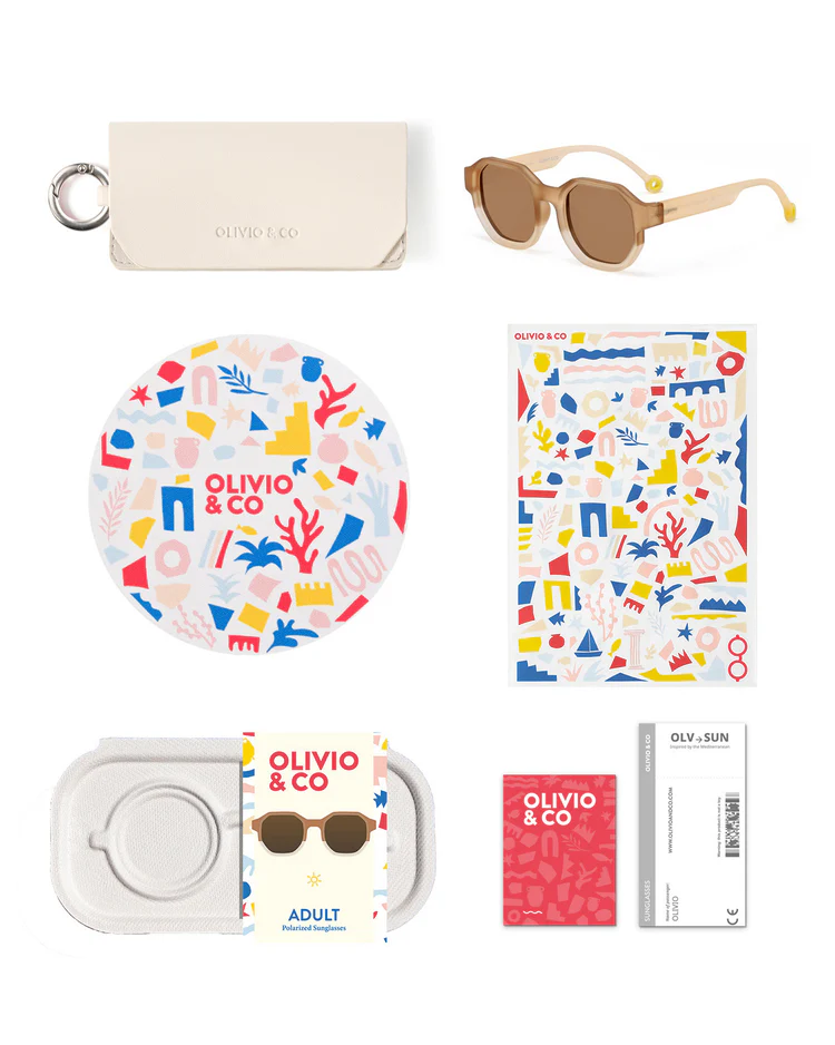 ADULTCreative Edition D Sunglasses-Colorblock Sand