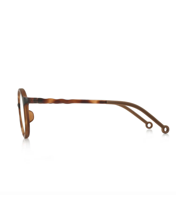 ADULT Oval Screen Glasses-Tortoiseshell