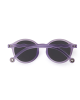 ADULT Oval Sunglasses-Purple Coral