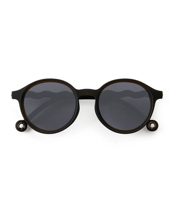 ADULT Oval Sunglasses-Squid Black