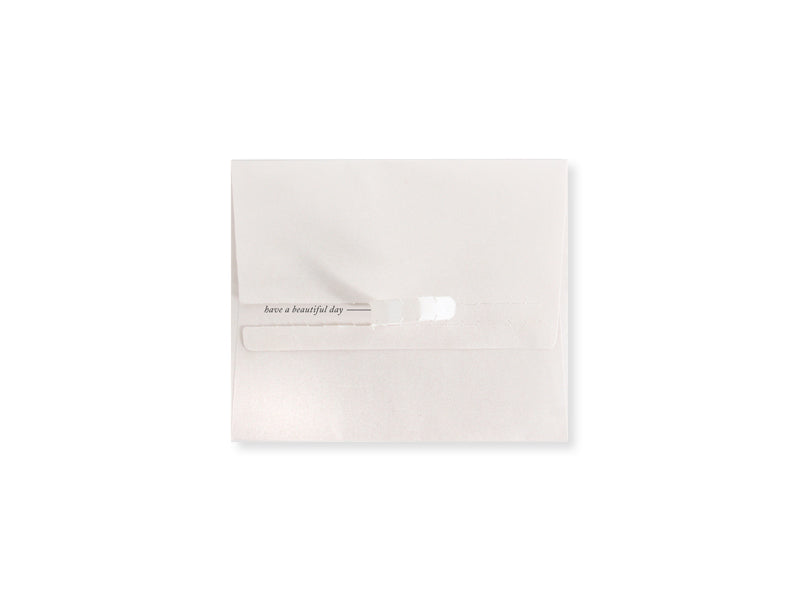 OOH DEER Wildflower Envelope 3D Layer Greeting Card