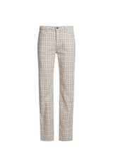 ALABAMA JEANS - ALMOND PLAID
