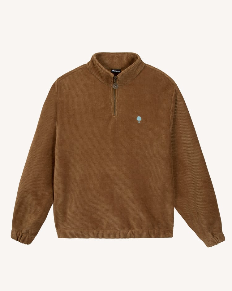 AMBOISE SWEAT KNIT - COGNAC