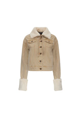 APRES DENIM JACKET - STONE
