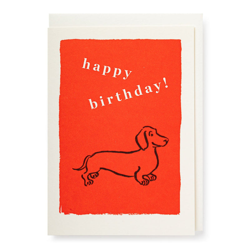 Archivist Birthday Sausage Dog