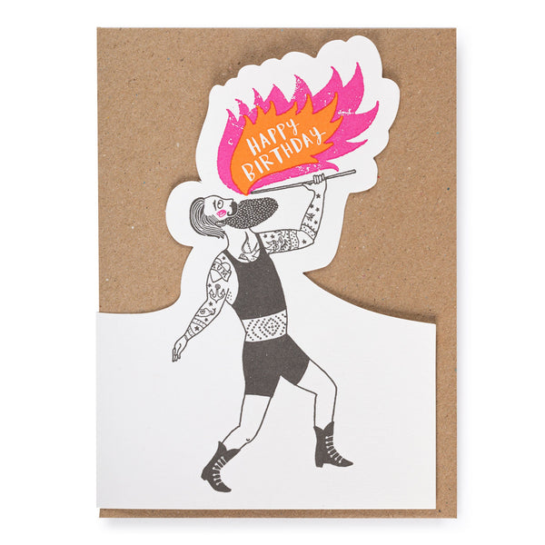 Archivist Happy Birthday Fire Breather