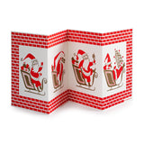 Archivist Father Christmas Concertina Card