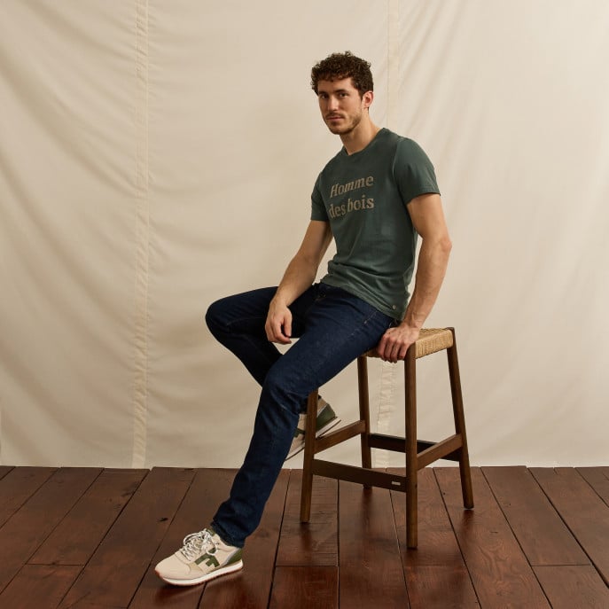 ARCY T-SHIRT COTTON - DARK GREEN