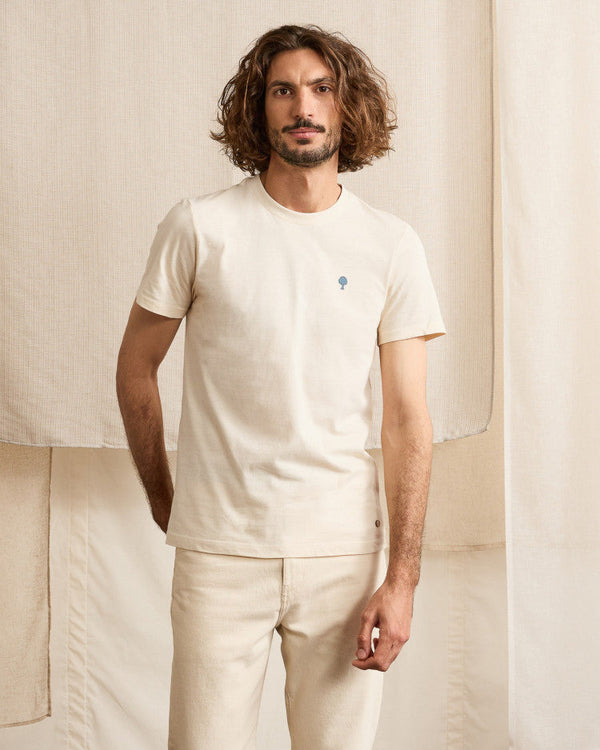 ARCY T-SHIRT KNIT - ALMOND