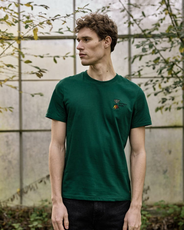 ARCY T-SHIRT KNIT - PINE GREEN