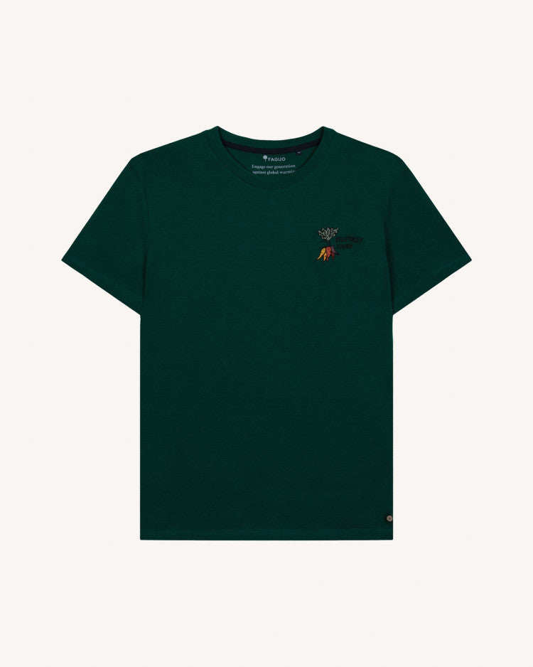 ARCY T-SHIRT KNIT - PINE GREEN