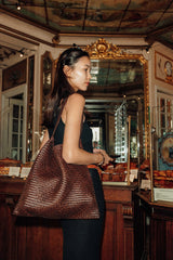ARS TOTE - DARK BROWN