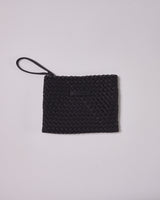  HANDWOVEN NEOPRENE PENCIL BAG DARK GREY 