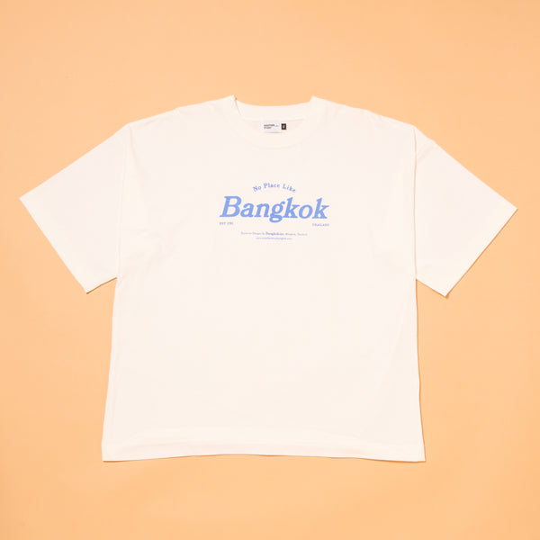 BANGKOKIAN TEE NO PLACE LIKE BKK - WHITE / BLUE FONT