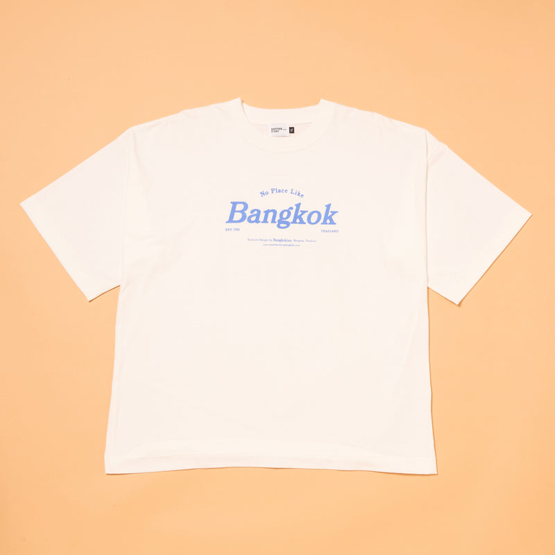 BANGKOKIAN TEE NO PLACE LIKE BKK - WHITE / BLUE FONT