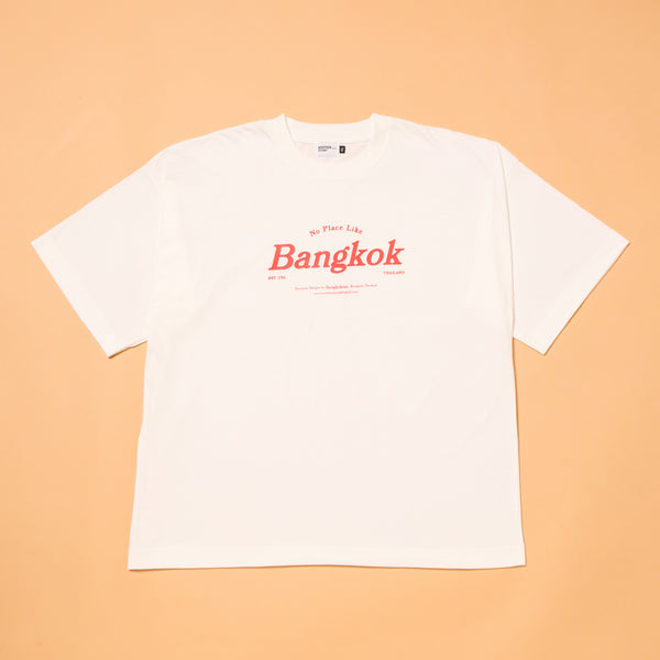 BANGKOKIAN TEE NO PLACE LIKE BKK - WHITE / RED FONT