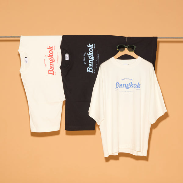 BANGKOKIAN TEE NO PLACE LIKE BKK - WHITE / RED FONT