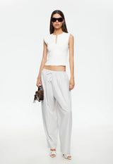 AURA PANT - GREY MARLE