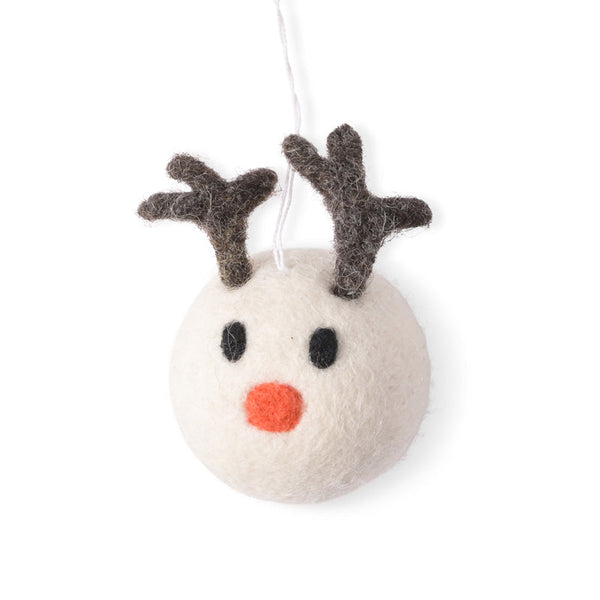 AVEVA DESIGN LITTLE HANGINGS REINDEER WHITE