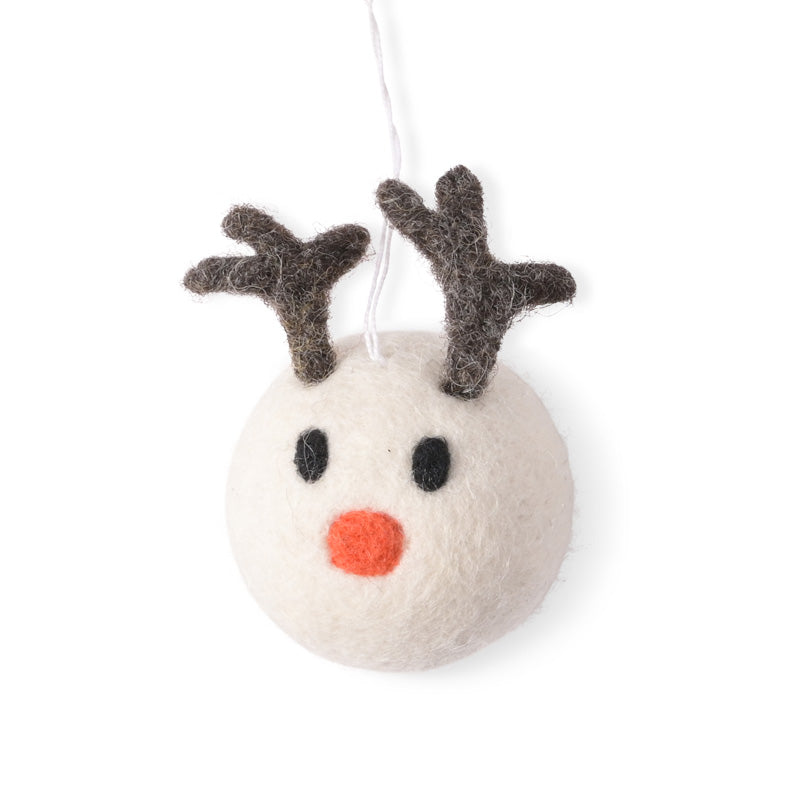 AVEVA DESIGN LITTLE HANGINGS REINDEER WHITE