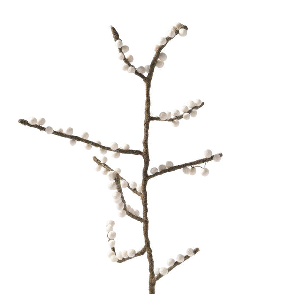 AVEVA DESIGN ENDLESS FLOWER HOLLY WHITE