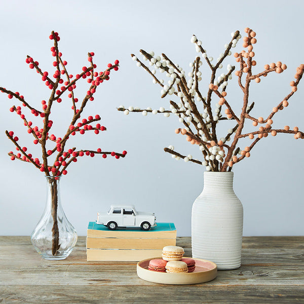 AVEVA DESIGN ENDLESS FLOWER HOLLY BERRY