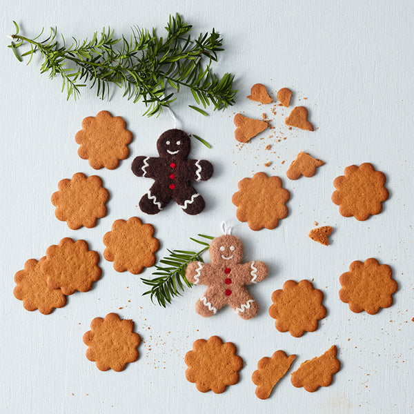 AVEVA DESIGN LITTLE HANGINGS GINGERBREAD LIGHT BROWN