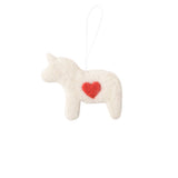 AVEVA DESIGN LITTLE HANGINGS DALA HORSE WHITE