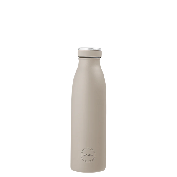 AYA&IDA Drinking Bottle 500ML - Cream Beige