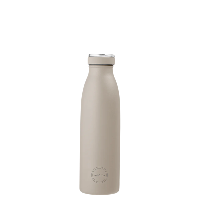 AYA&IDA Drinking Bottle 500ML - Cream Beige